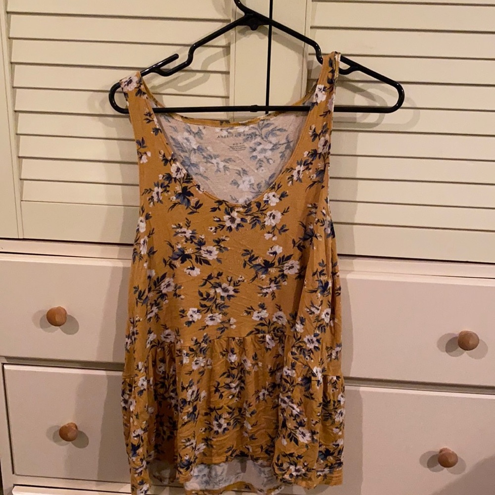 American Eagle Flower Tank